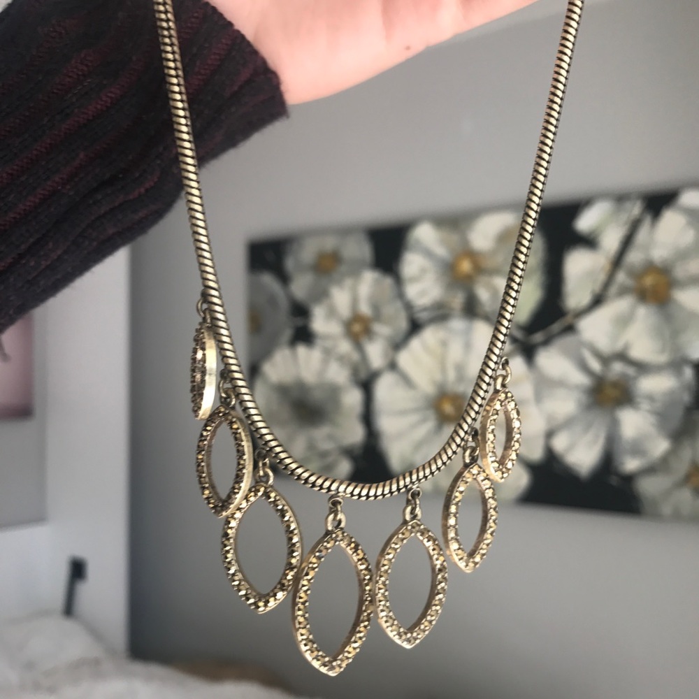 Beautiful gold necklace
